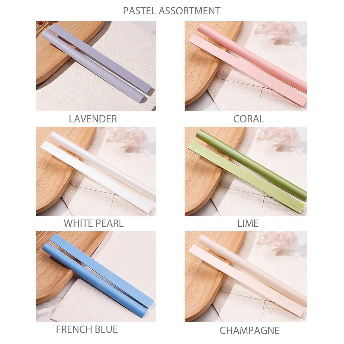 Premium Glue Gun Sealing Wax Half Sticks- 12 Pack (6 sticks) - Image 16
