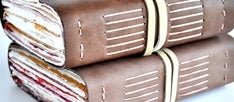 Medieval Leather Journals with Amalfi Paper-Hand stitched Italian Artisan Made Nabuk Leather 3 sizes - Image 4