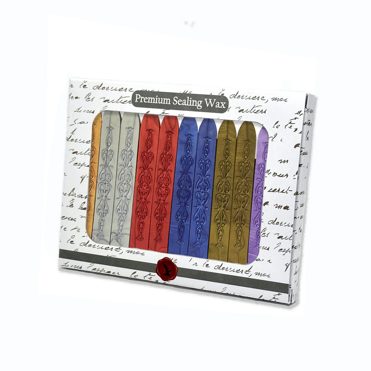 Metallics Premium Sealing Wax with wick- 12PK Saver Pack Assortment