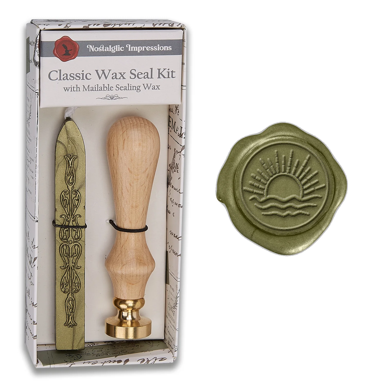 Nature-Inspired Wood Handle Wax Seal Kits - Image 13