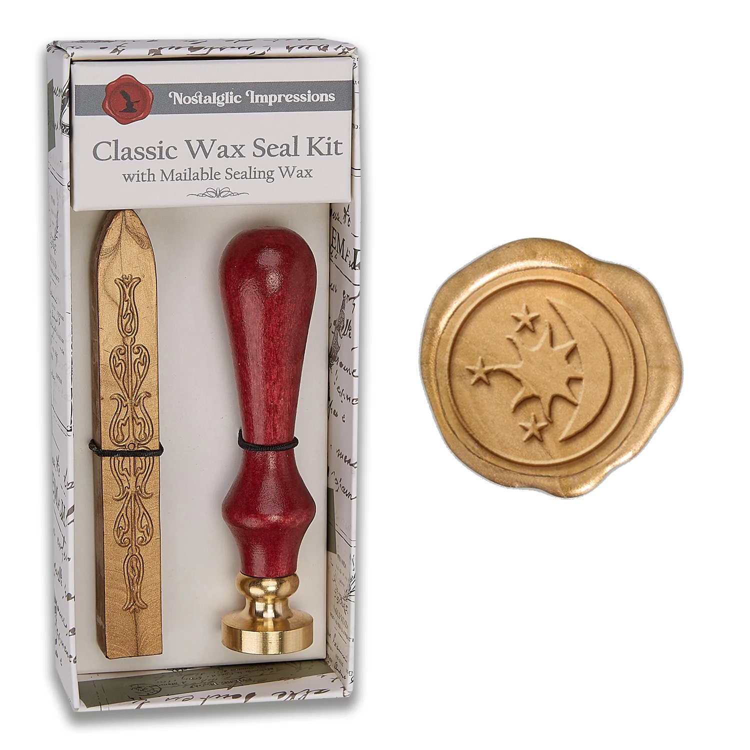 Nature-Inspired Wood Handle Wax Seal Kits - Image 7