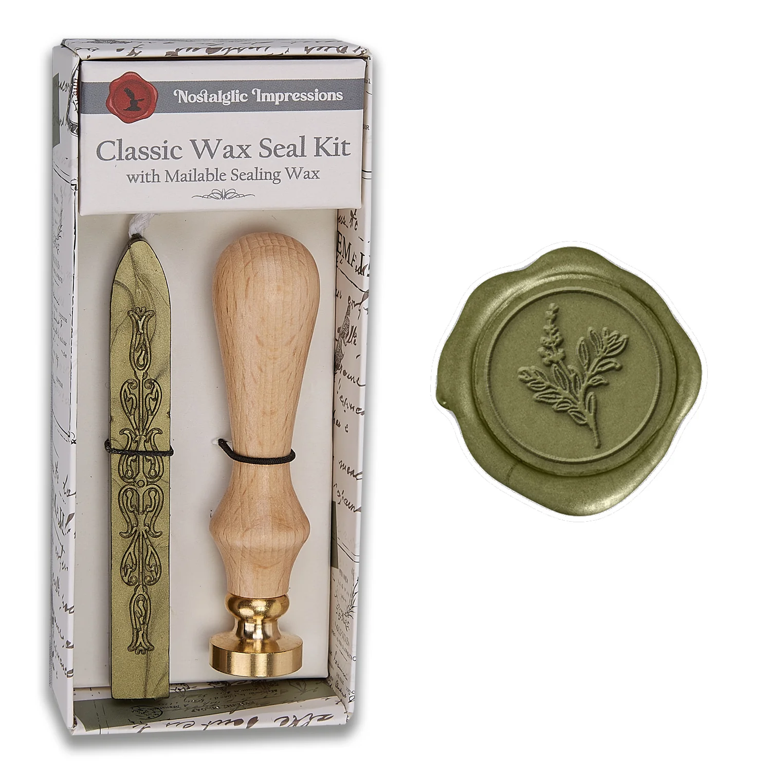 Nature-Inspired Wood Handle Wax Seal Kits - Image 9