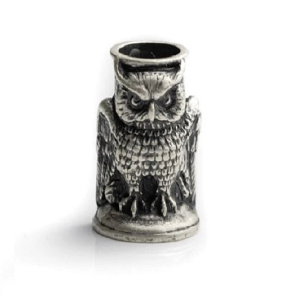 Owl Pewter Pen Stand