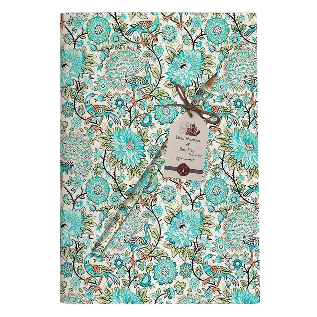 Pavone Notebook Gift Set with matching Pencil 6x8