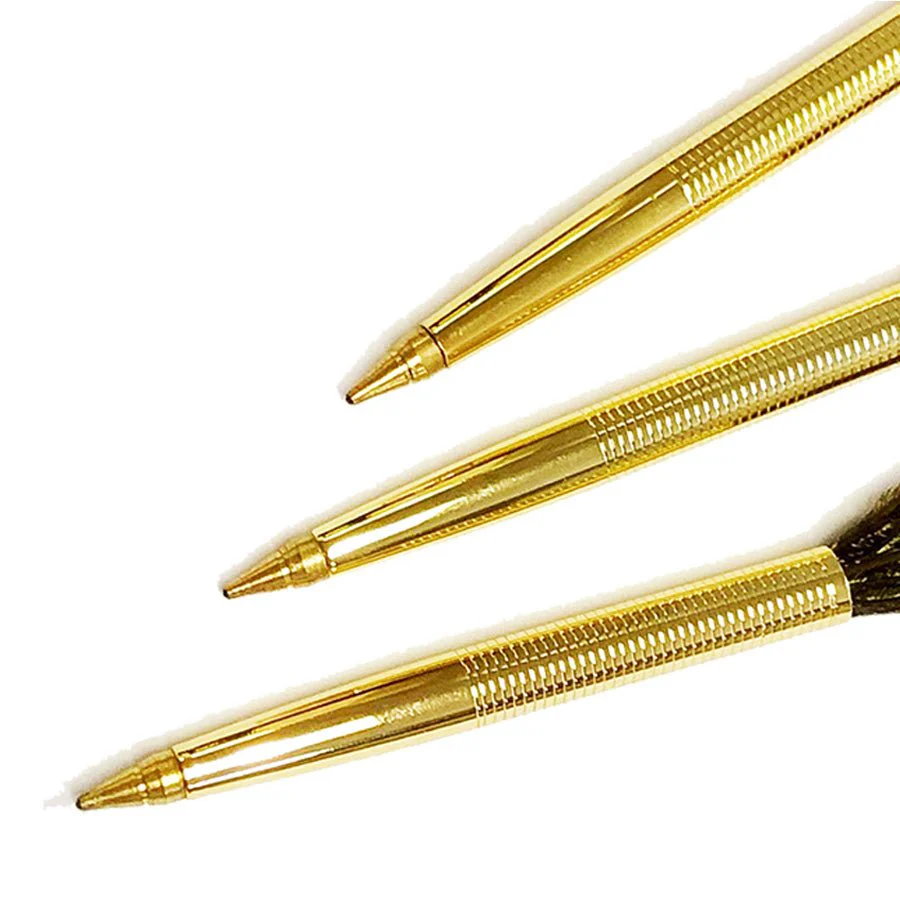 Peacock Feather Ballpoint Pen-Refillable-Natural Color - Image 3