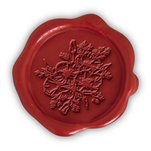 Poppy's Hand Pressed Adhesive Wax Seals #5166PNS - Image 2