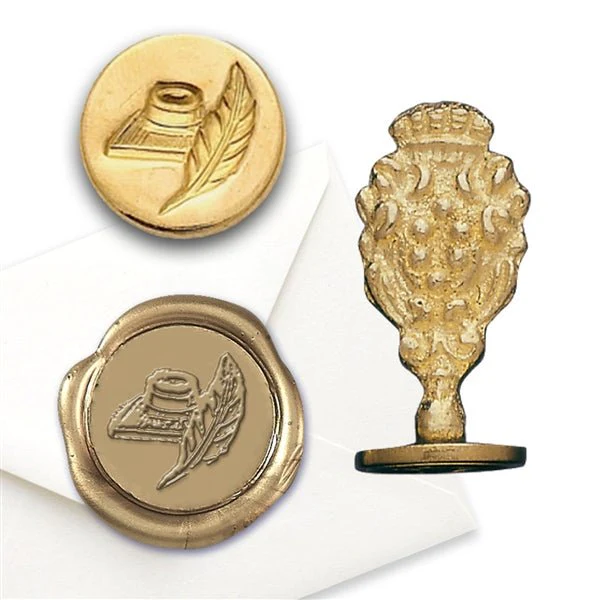 Quill & Ink Wax Seal Stamp