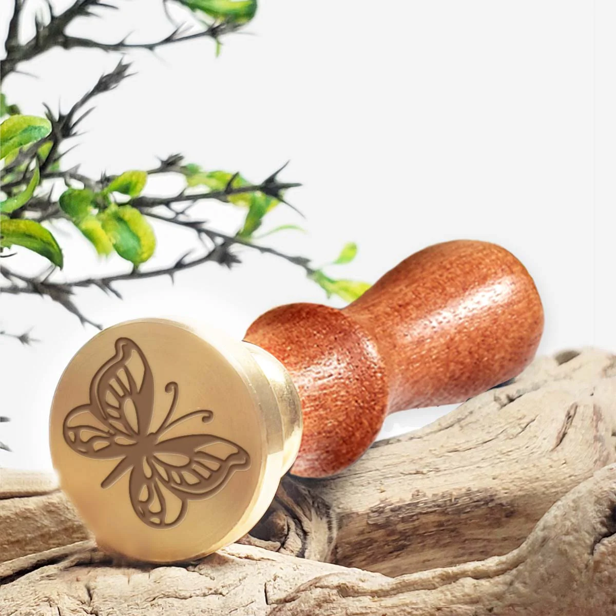 Butterfly Wax Seal Stamp #2198-USA Handcrafted