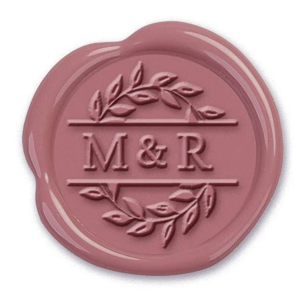 Revere Wedding Monogram Custom Wax Seal Stamp with Choice of Handle #7070 - Image 2