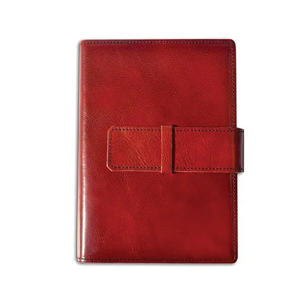 Roma Calfskin Leather 5x7" Journal Italian hand-made- Refillable - 128 lined pages - Image 5