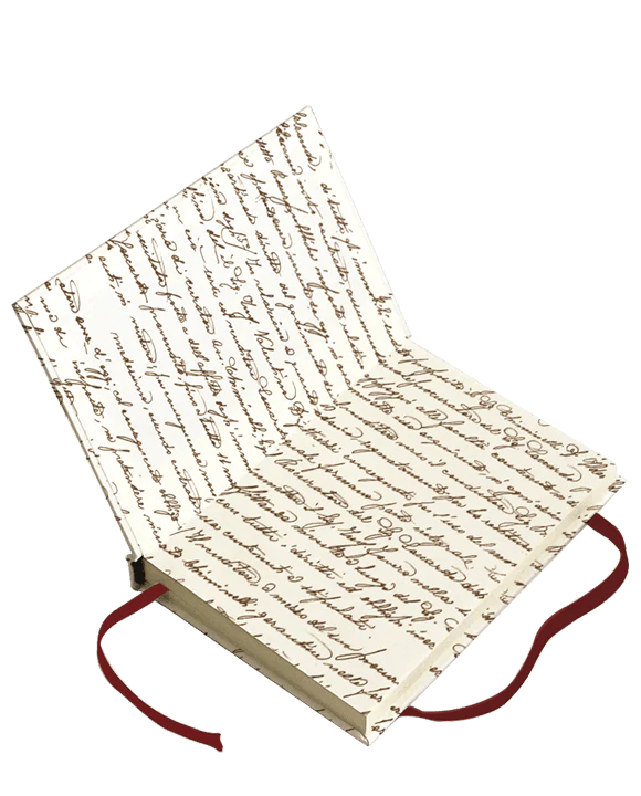 Scrittura Italian Hard Cover Journals with strap 4x6 - Image 3