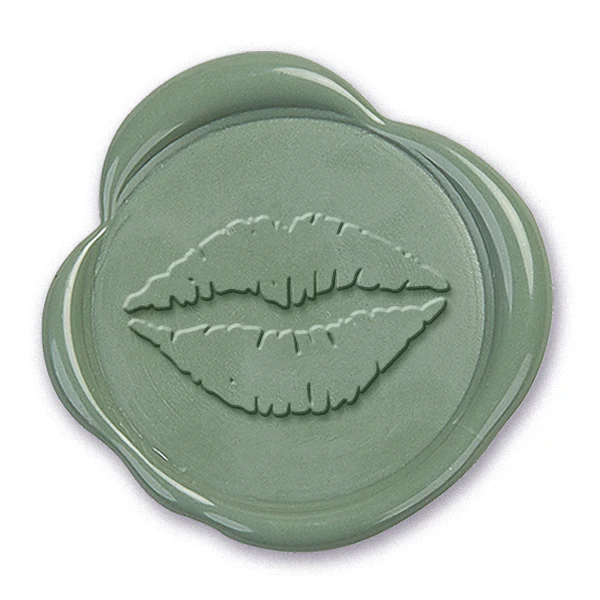 Sealed with a Kiss Wax Seal Stamp #D695 -USA Handcrafted - Image 2