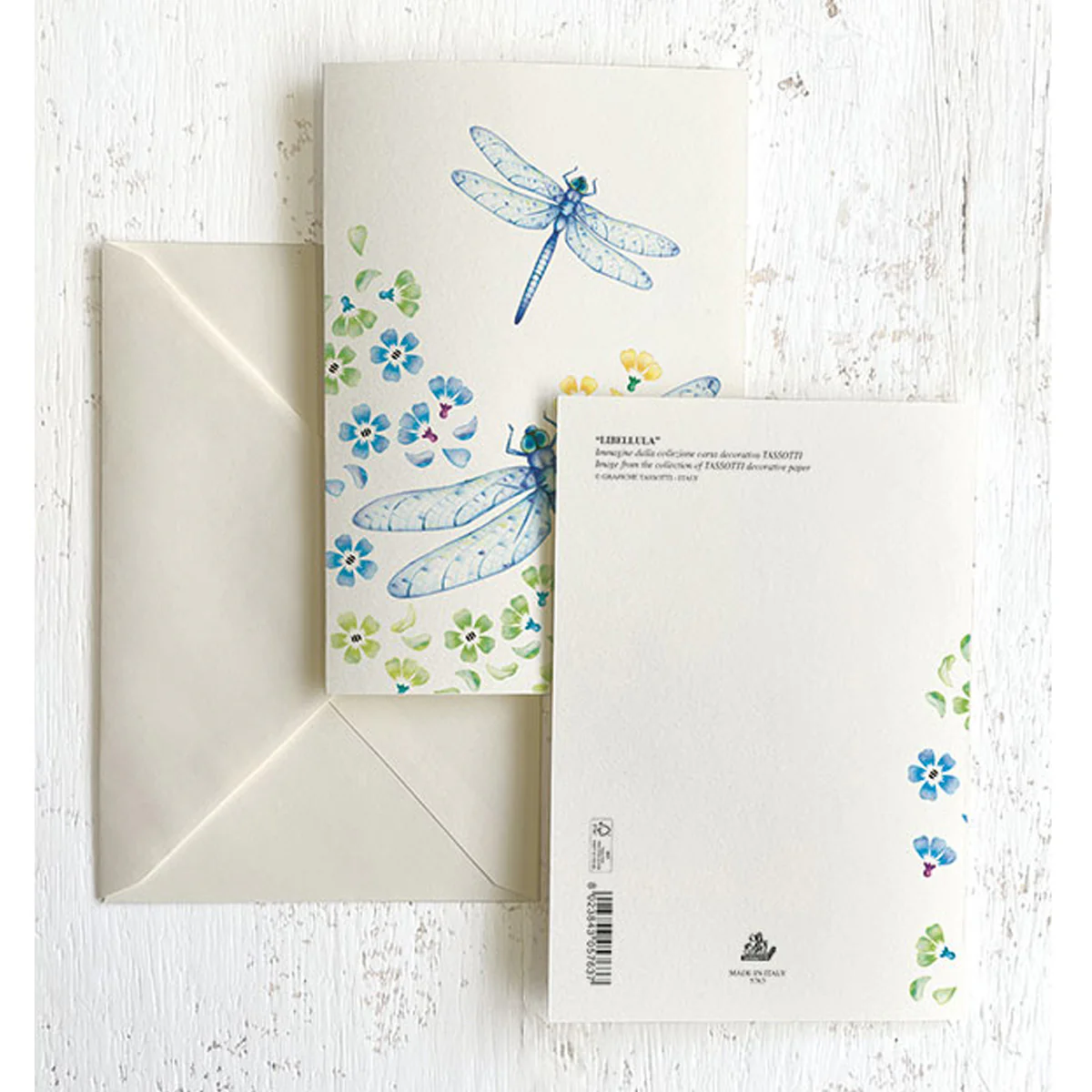 Dragonfly Italian Note Cards Boxed Sets 4x6" - by Tassotti Italy 8/8 - Image 2