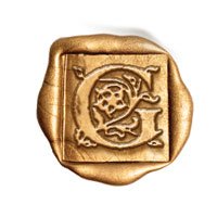 Square 3/4" Brass Initial Dies - no handle - Image 11