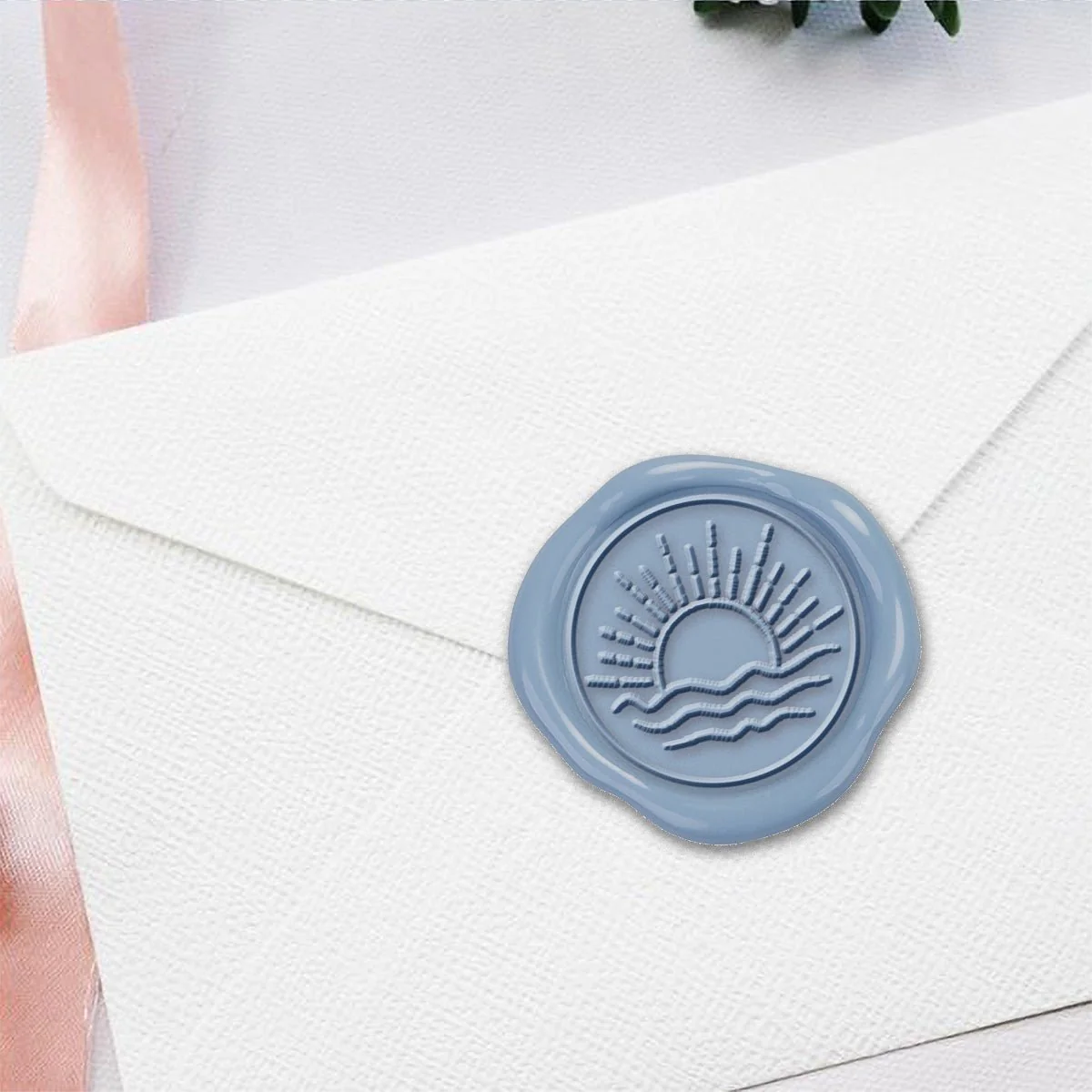 Sunrise Hand Pressed Adhesive Wax Seals #LS580HPNS