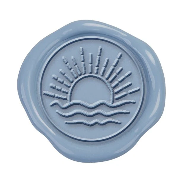 Sunrise Hand Pressed Adhesive Wax Seals #LS580HPNS - Image 2