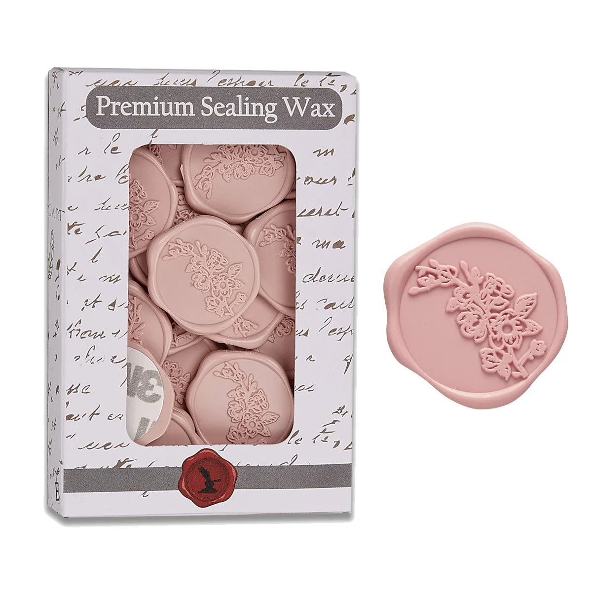 Sweet Magnolia Wedding Adhesive Wax Seal Quick-Ship Stickers 25PK-6 Colors - Image 4