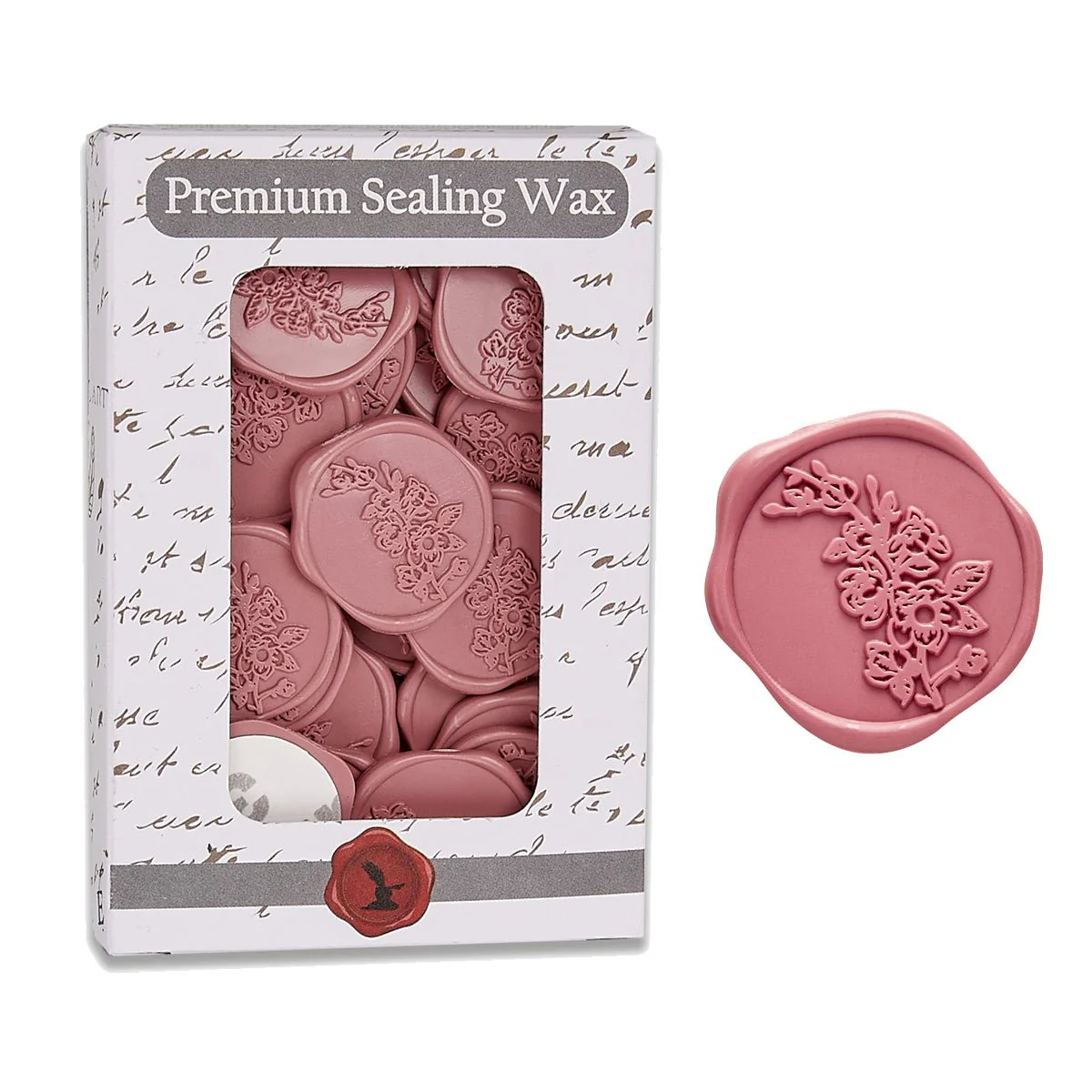 Sweet Magnolia Wedding Adhesive Wax Seal Quick-Ship Stickers 25PK-6 Colors - Image 7