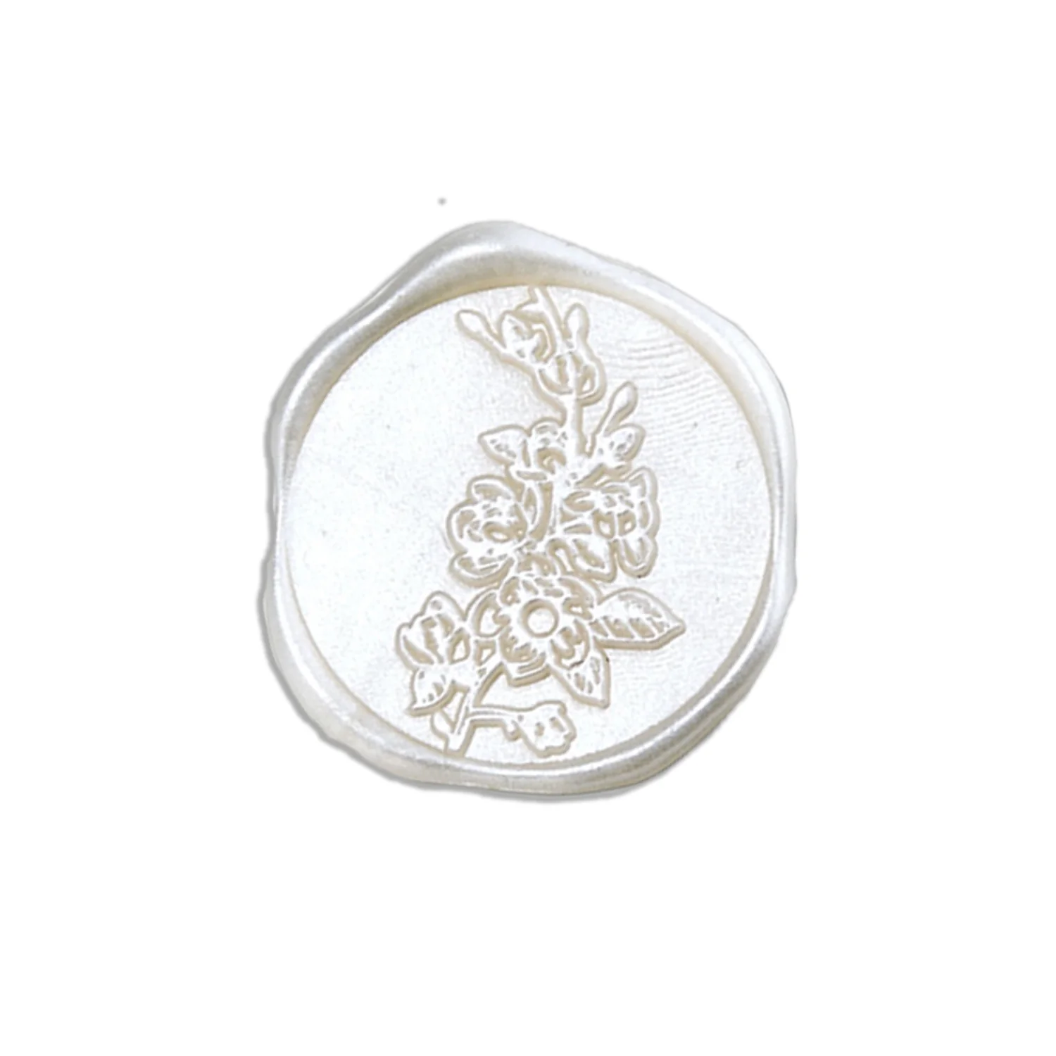 Sweet Magnolia Wedding Adhesive Wax Seal Quick-Ship Stickers 25PK-6 Colors - Image 9