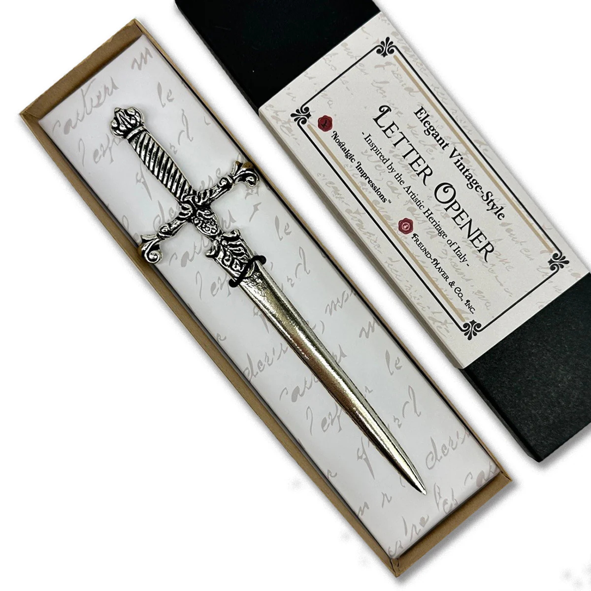 Sword Letter Opener Antique-style-Made in Italy - Image 3