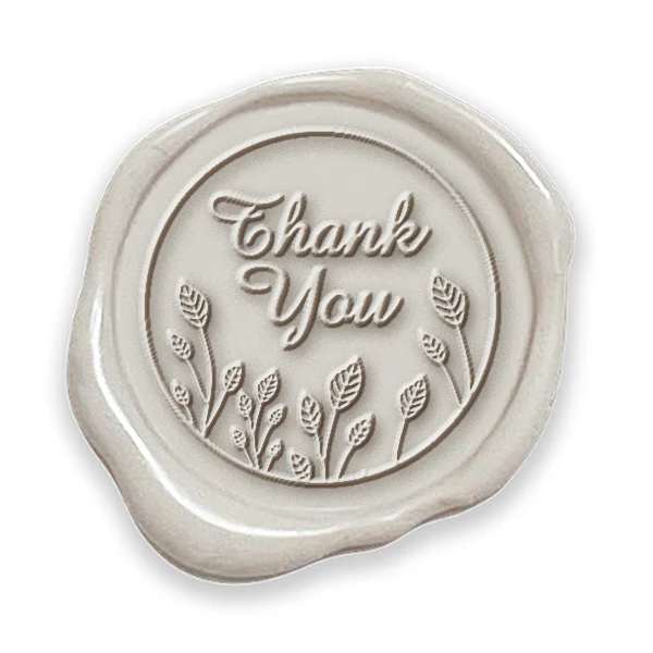 Thank you Wax Seal Stamp #5066 -USA Handcrafted - Image 2