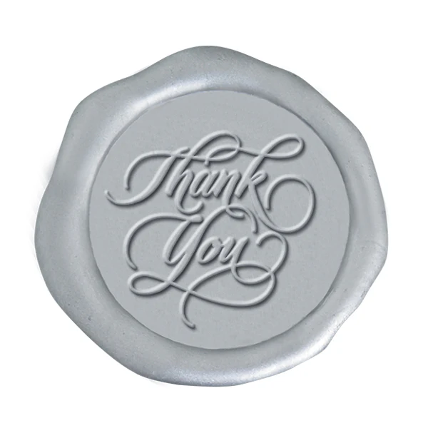 Thank You Wax Seal Stamp #536- USA Handcrafted - Image 2
