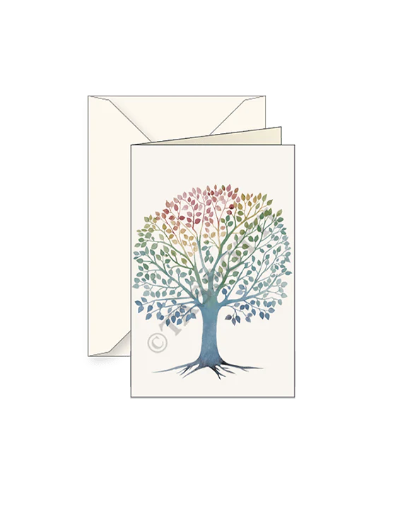Tree of Life Small Note Cards with envelope 3x4 - Set of 2