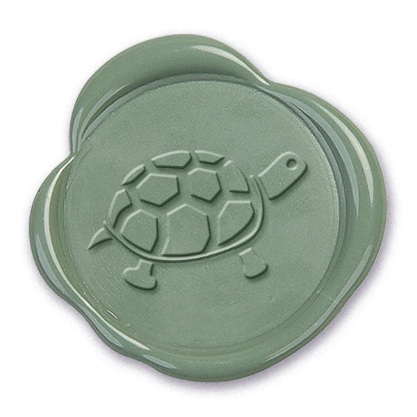 Turtle Wax Seal Stamp #3607 -USA Handcrafted - Image 2