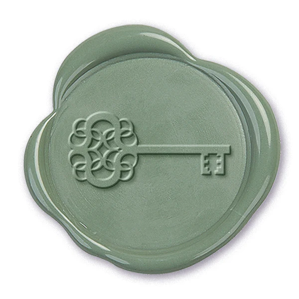 Vintage Key Wax Seal Stamp #5788- USA Handcrafted - Image 2