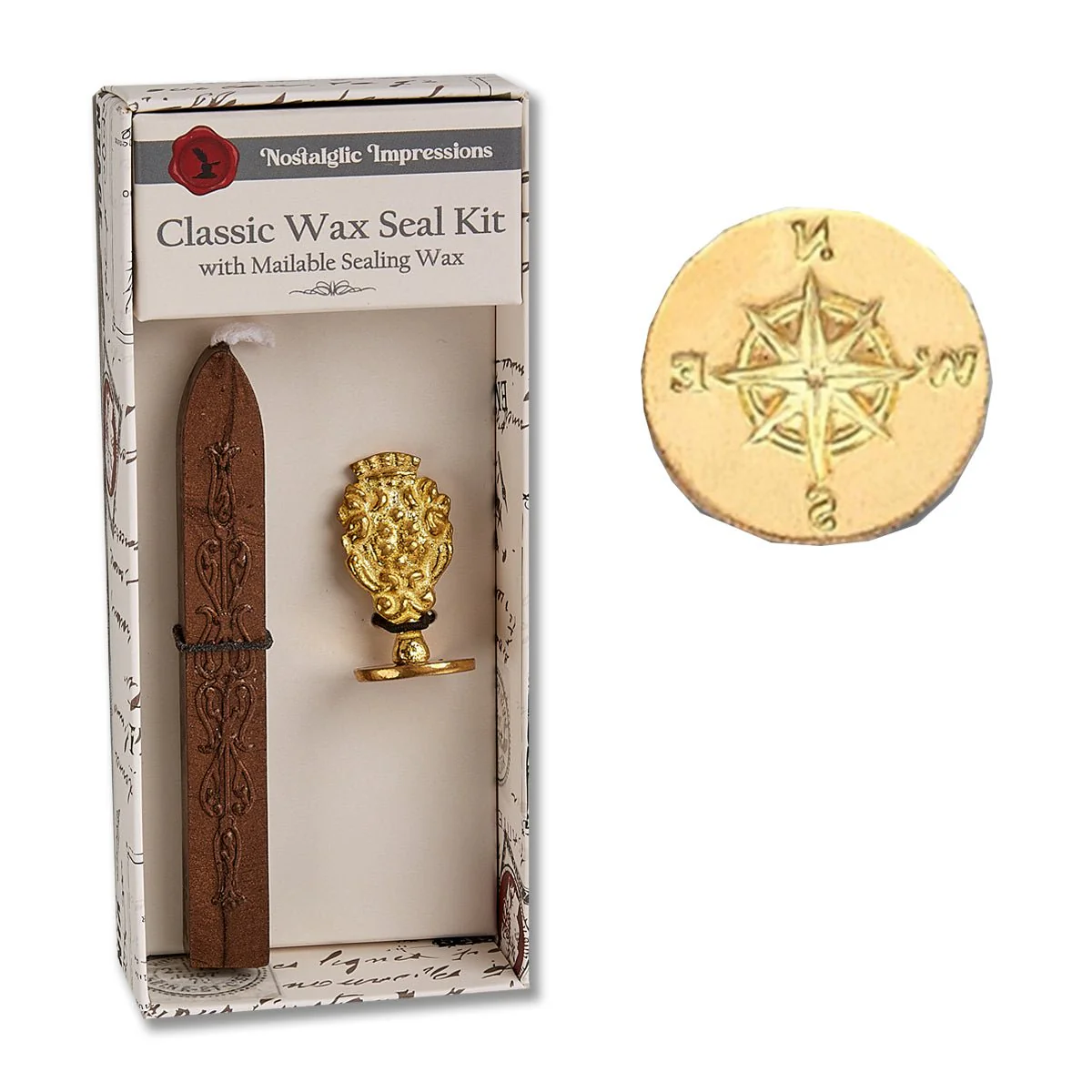 Wax Seal Gift Set Kit with popular symbols - choice of design - Image 3