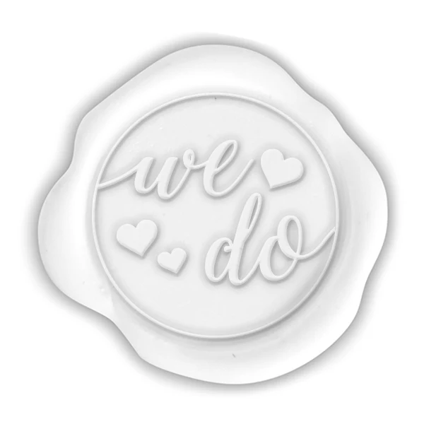 We Do Hand Pressed Adhesive Wax Seals #LS597HPNS - Image 2