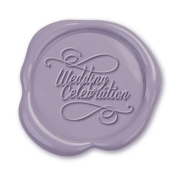 Wedding Celebration Wax Seal Stamp #596- USA Handcrafted - Image 2