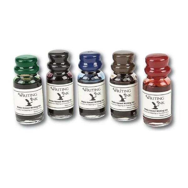 Writing Ink Apothecary Jar with Wax cap