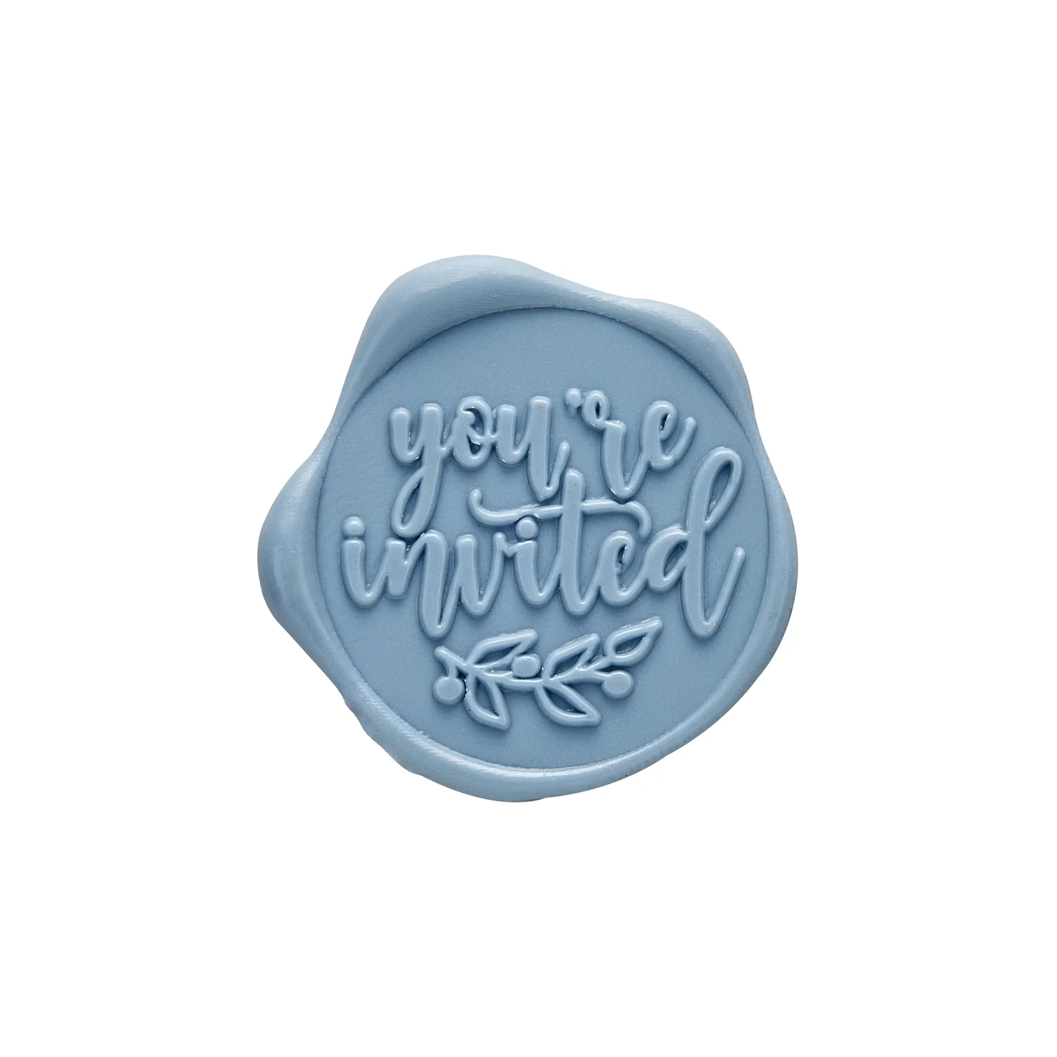 You're Invited Adhesive Wax Seal Quick-Ship Stickers 25PK-6 Colors - Image 10