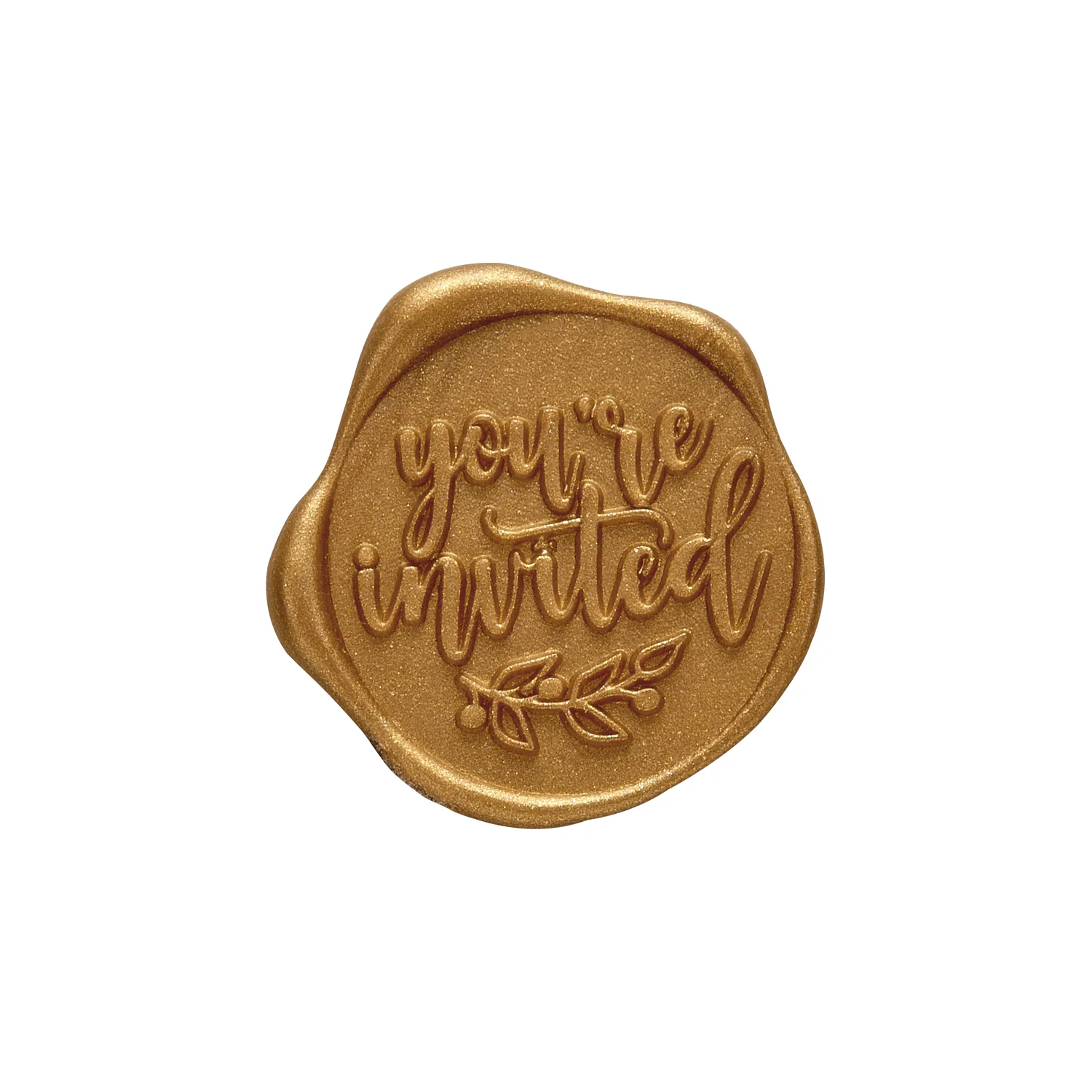 You're Invited Adhesive Wax Seal Quick-Ship Stickers 25PK-6 Colors - Image 14